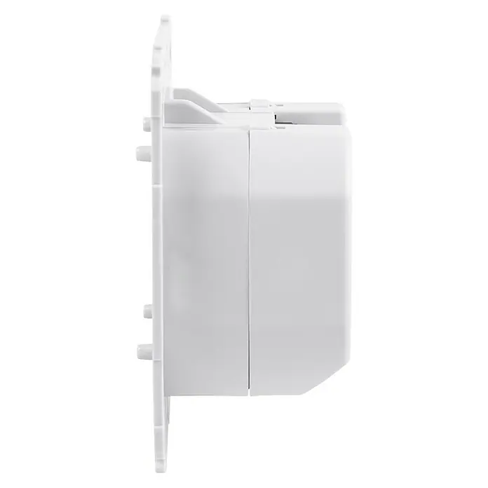 Homematic IP Jalousieschalter HmIP-BBL - 230 V/50 Hz, Unterputz, 37 x 71 x 71 mm - Linke Seitenansicht