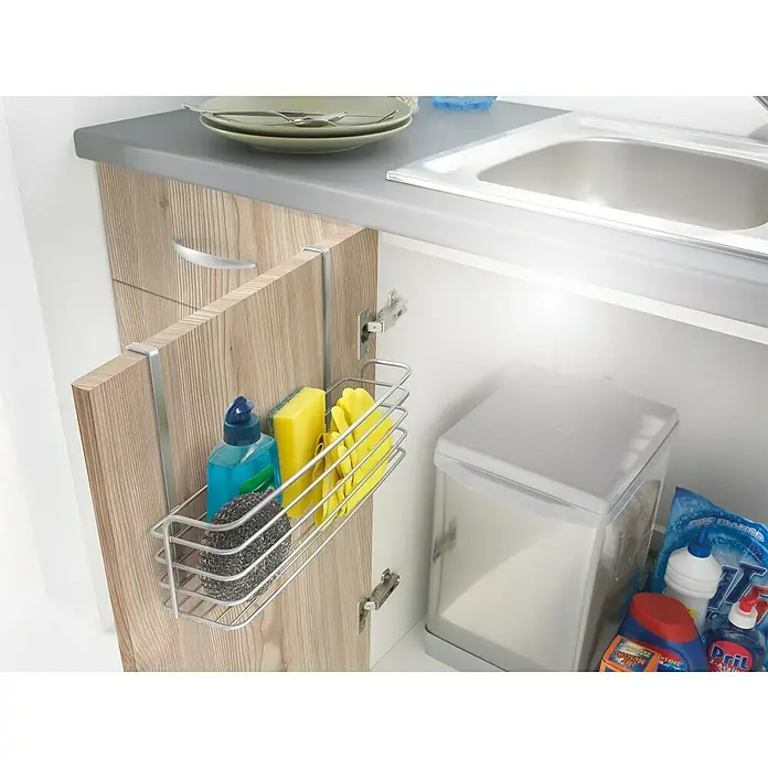 Metaltex Korb Galileo - L x B x H: 34 x 12 x 22 cm, Silber Metallic - Anwendungsbeispiel