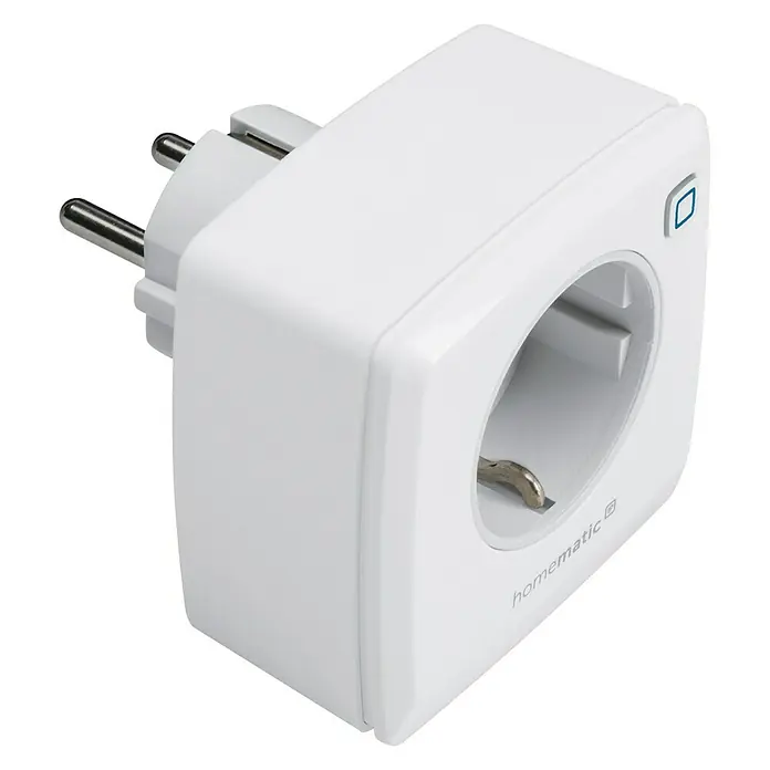 Homematic IP Funksteckdose Phasenabschnittdimmer - Weiß, 230 V/50 Hz - Ansicht von oben