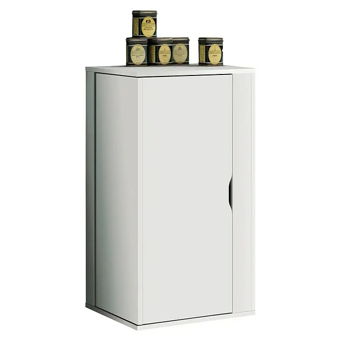 Muebles Pitarch Zapatero Naia - L x An x Al: 47 x 47 x 90 cm, Blanco