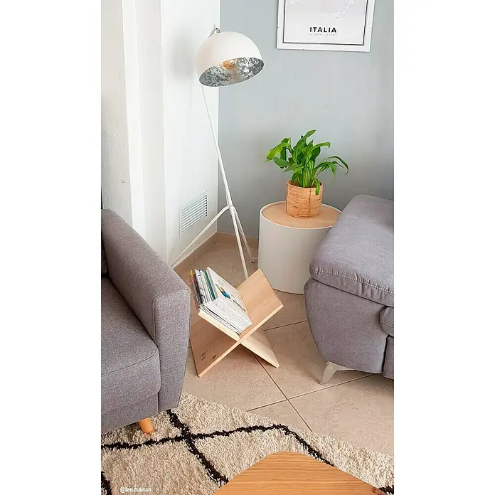 Astigarraga Dinamic Weinregal - L x B x H: 33 x 32,5 x 32,5 cm, Holz