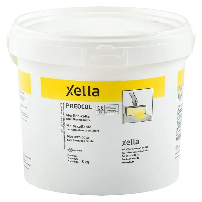 Cemento cola Preocol 5 kg - Apto para: Hormigón poroso