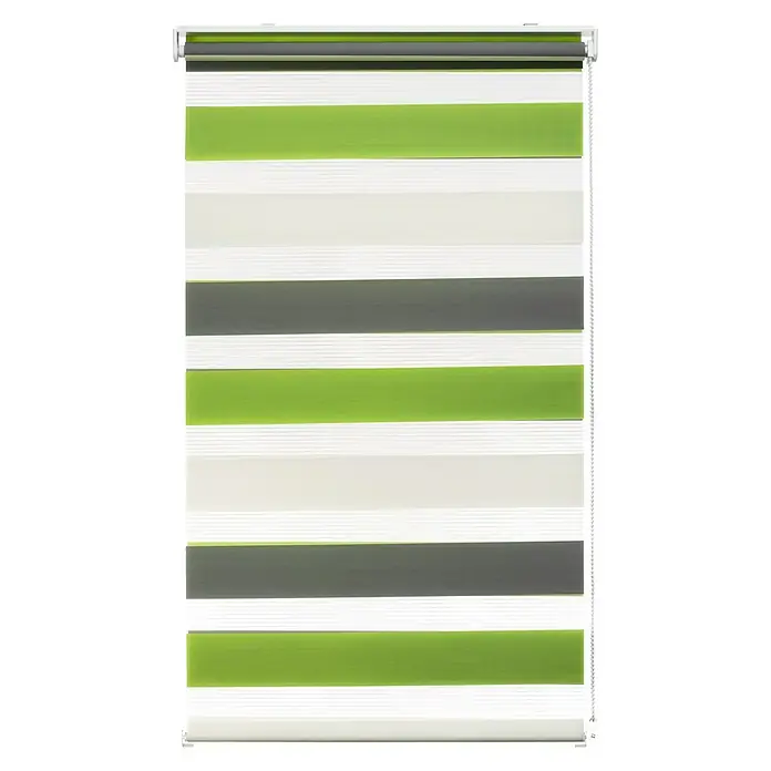 Expo Ambiente Doppelrollo Mini - B x H: 120 x 150 cm, Mehrfarbig - Vorderansicht