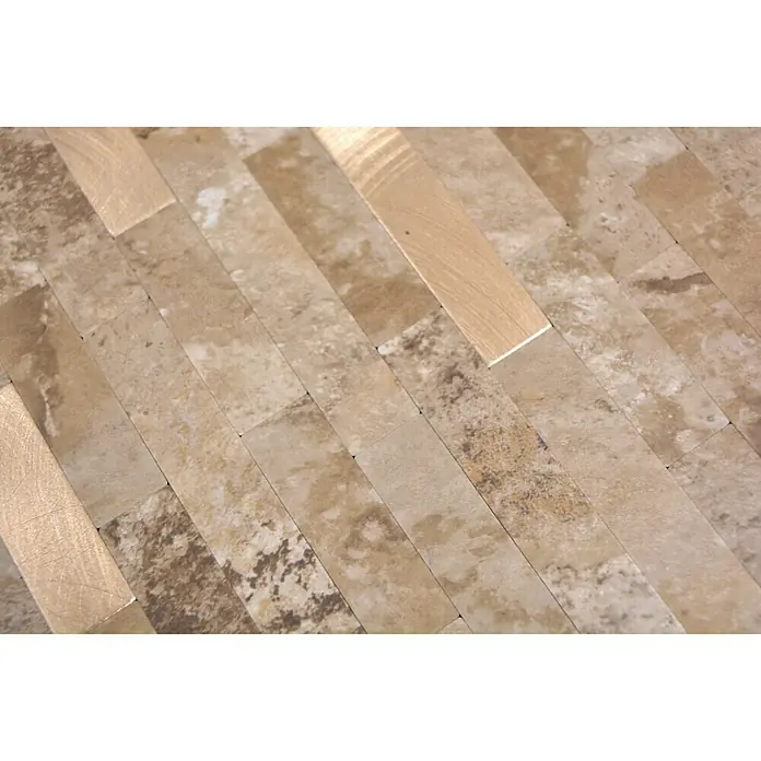 Selbstklebemosaik SAM 4IL26LBG - 30 x 29 cm, Vinyl, Braun - Detailaufnahme
