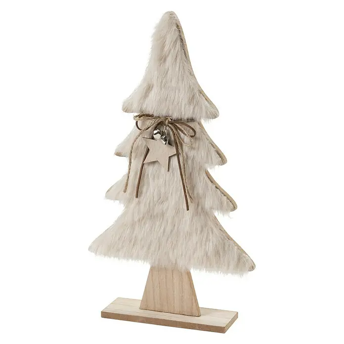 Decoratief figuur - Imitatiebont, Hoogte: 40 cm, Geassorteerde kleuren, Bruin, Beige