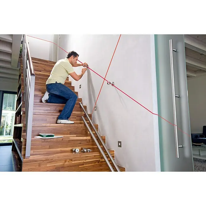 Bosch Kreuzlinienlaser Quigo - Max. Arbeitsbereich: 10 m, Winkel Laserlinien: 90 ° - Anwendungsbeispiel