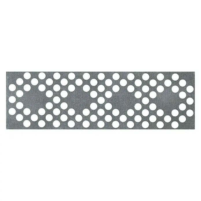 Placa de yeso para peldaño - 2 m x 62 mm x 2,4 mm, Metal