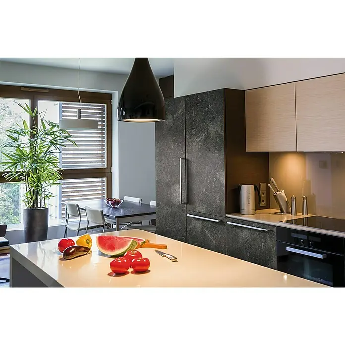 D-c-fix Dekore Folija s efektom betona - D x Š: 200 x 45 cm, Avellino, Crne boje, Samoljepljivo