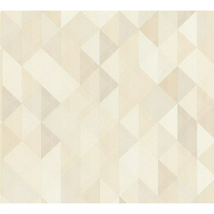 AS Creation Trendwall Vliestapete - Beige, Grafisch, 10,05 x 0,53 m - Detailaufnahme