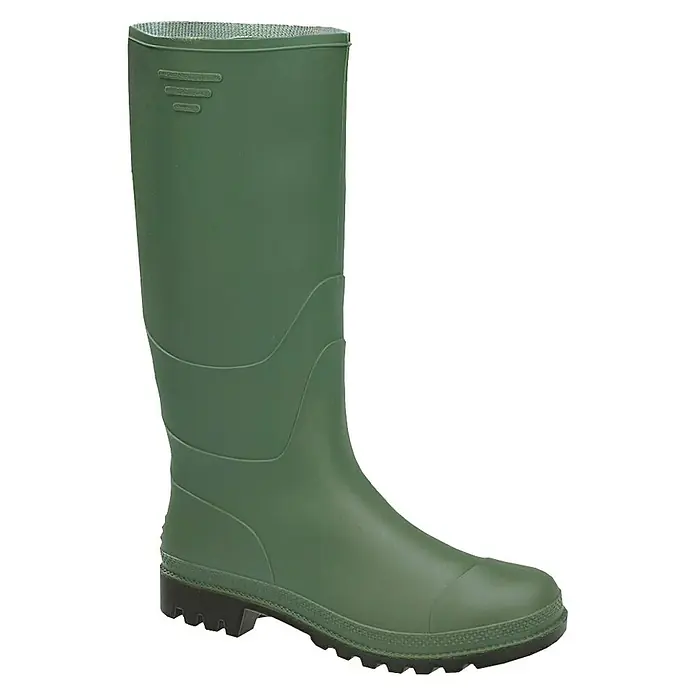Industrial Starter Botas de goma anticorte caña alta - 45, Verde