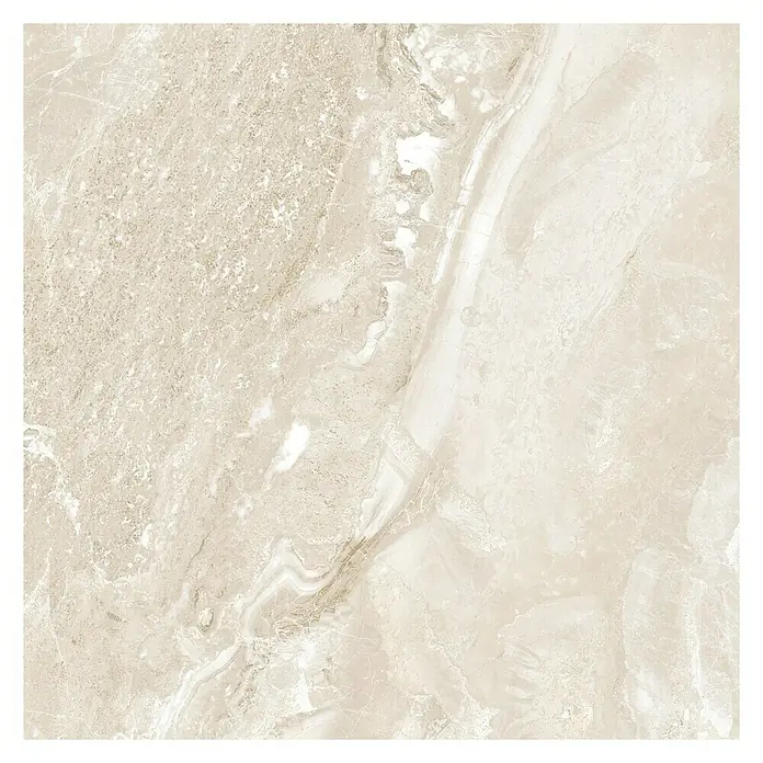 Azteca Feinsteinzeugfliese Fontana Lux - L x B: 60 x 60 cm, Cream, Glänzend