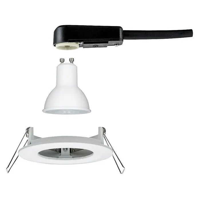 Paulmann LED-Einbauleuchte Nova - 6,5 W, Weiß, Warmweiß, 1 Stk.