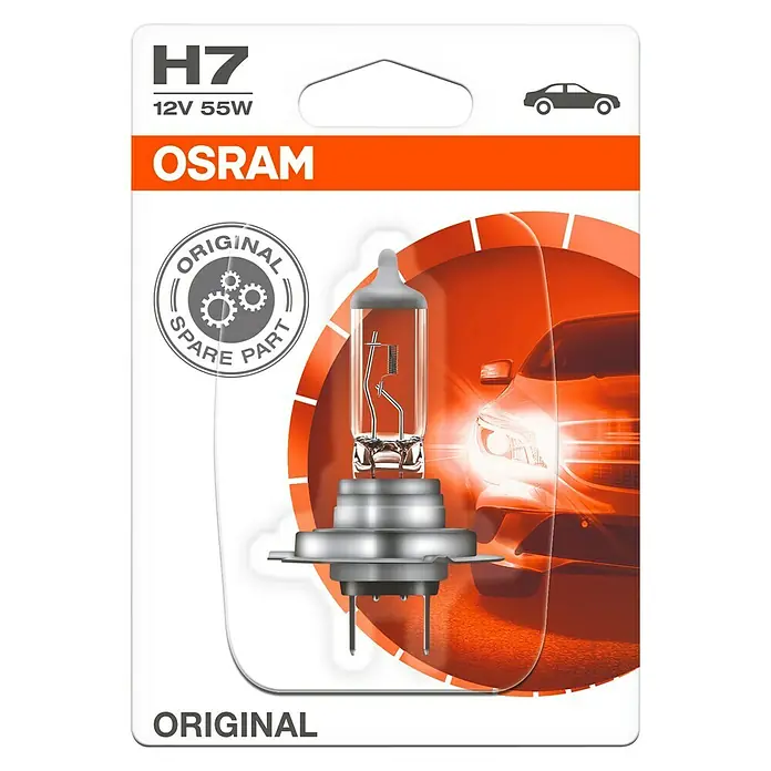 Osram Original Line Halogen-Scheinwerferlampe H7 - H7, 1 Stk.