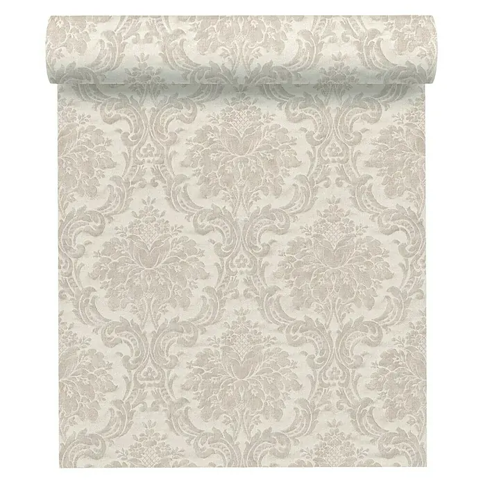 AS Creation Paradise Garden Vliestapete Barockornament - Beige, Ornament, 10,05 x 0,53 m - Vorderansicht