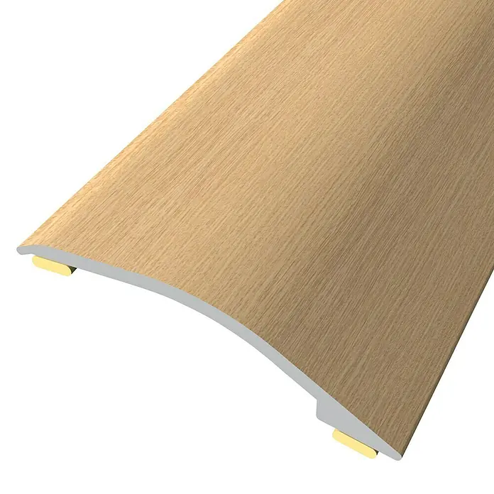 Baglinox Perfil de transición inclinado Roble - 80 - Roble, 90 cm x 38 mm, Pegado