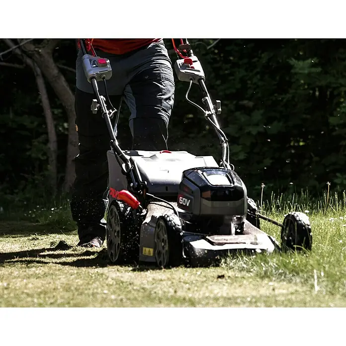 Powerworks Akumulatorska kosilica PD60LM61SPK4 - 60 V, 1 baterija, 4 Ah, Širina reza: 61 cm