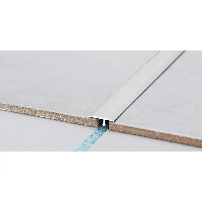 LOGOCLIC T-profil 263 - Srebrne boje, 2,7 m x 20 mm, Vrsta montaže: Lijepljenje - Detaljan prikaz