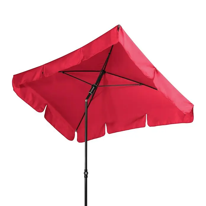Doppler Sunline Sonnenschirm Sunline Waterproof Neo - Rot, 225 x 120 cm - Ansicht von unten