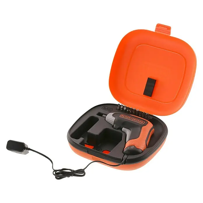 Black+Decker Atornillador de batería BCF611CK-QW - 3,6 V, 1 batería, Número de revoluciones de marcha en vacío: 180 r.p.m.