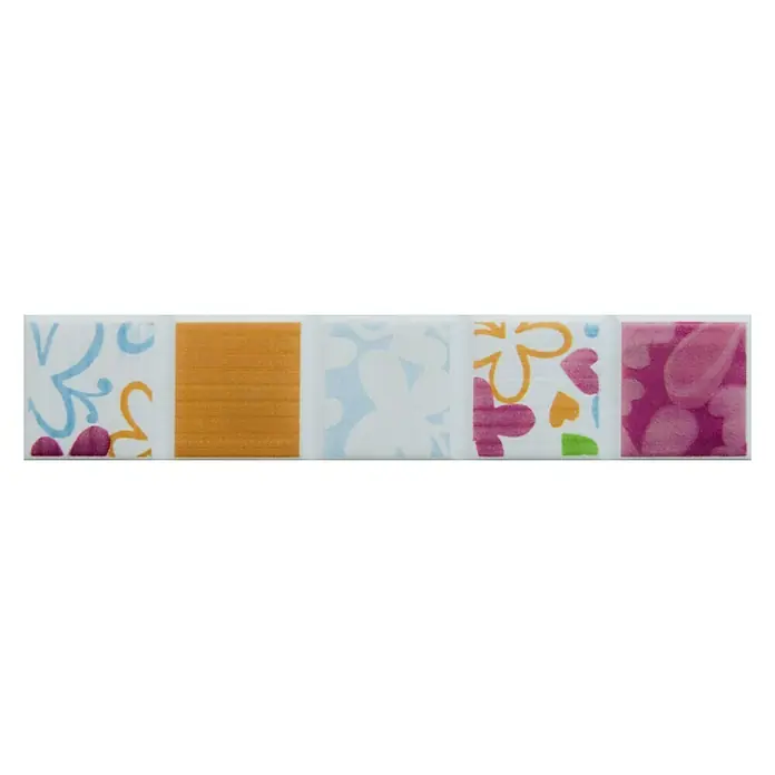 Cenefa Arcoiris - 25 x 5 cm, Multicolor