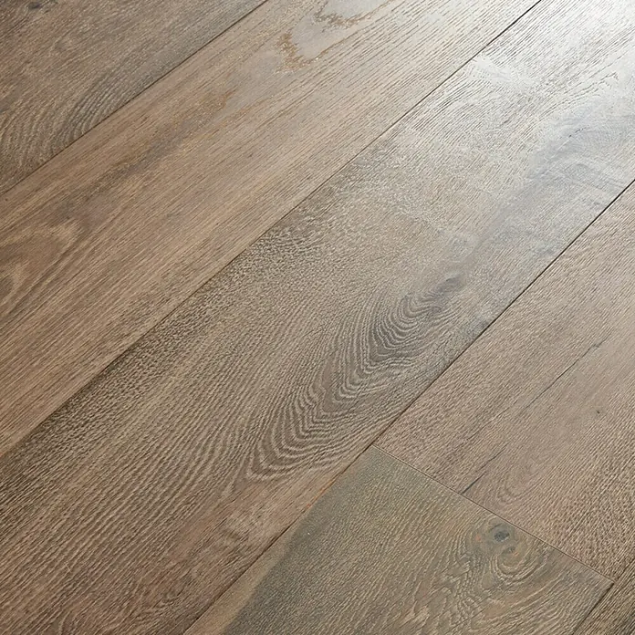 Fertigparkett Eiche Merkur - 2.195 x 235 x 14 mm, Landhausdiele - Linke Seitenansicht