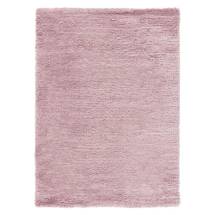 Alfombra Málaga Goldy - Rosa, 230 x 160 cm, 100% poliéster microfibra