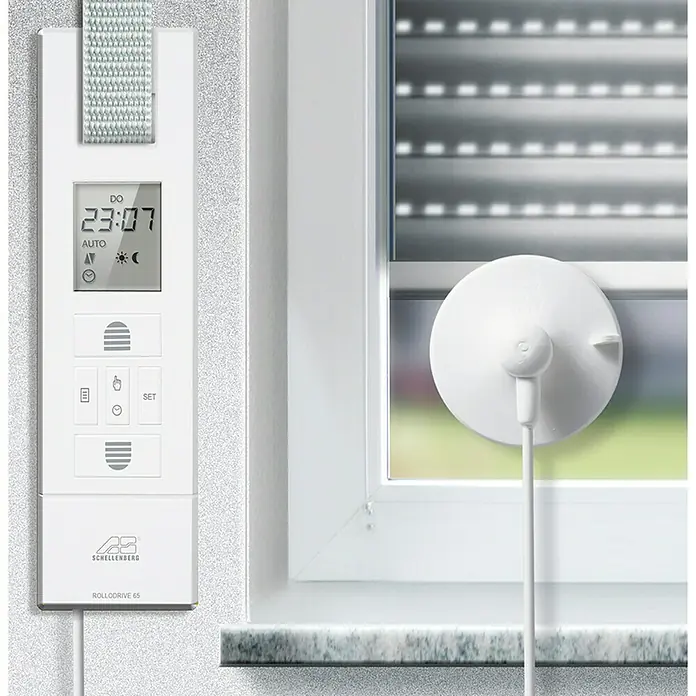Schellenberg Sonnensensor - Passend für: Schellenberg Rollo Drive 55/65/75/105, Weiß