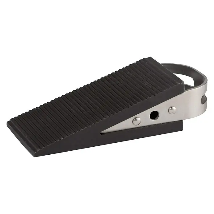 Türkeil mit Griff - L x B x H: 5 x 32 x 10 mm, Silber/Schwarz - Rechte Seitenansicht
