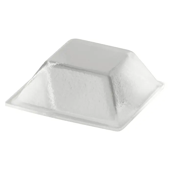 Türpuffer - B x H: 10 x 10 mm, Transparent, Inhalt: 2 Stk. - Rechte Seitenansicht