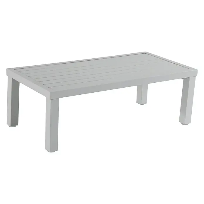 Sunfun Hannah Set lounge namještaja - 3-dij., Aluminij, Svijetlosive boje