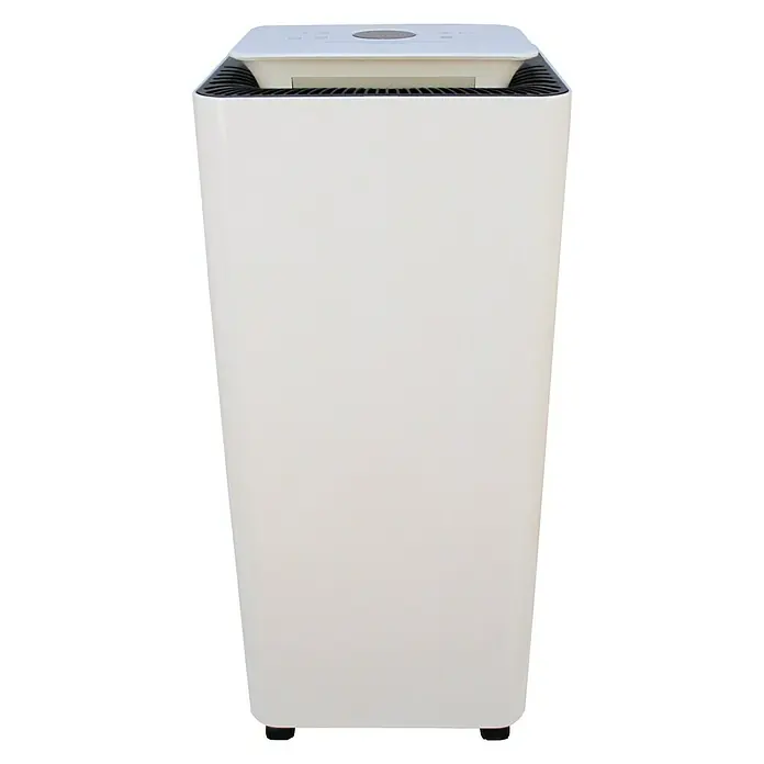Proklima Odvlaživač zraka - 400 W, Kapacitet odvlaživanja: 20 l/dan, D x Š x V: 26,2 x 26,2 x 59 cm, Kotačići - Pogled sprijeda