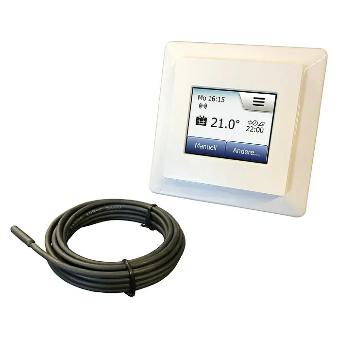Thermostat Smart Home E-Power WLAN - Passend für: E-Power Fußbodenheizung, Smarte Steuerung: App, WLAN - Ansicht von oben