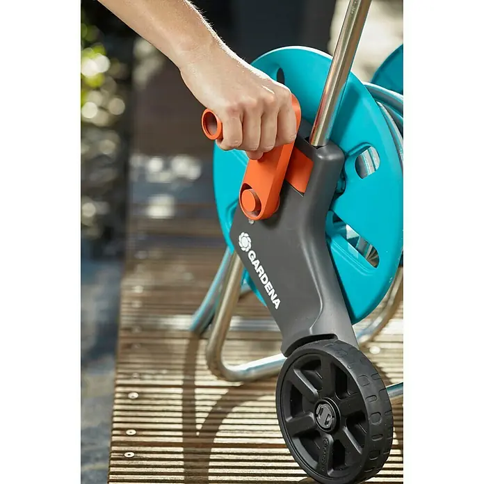Gardena Schlauchwagen-Set AquaRoll S - Schlauchlänge: 20 m - Detailaufnahme