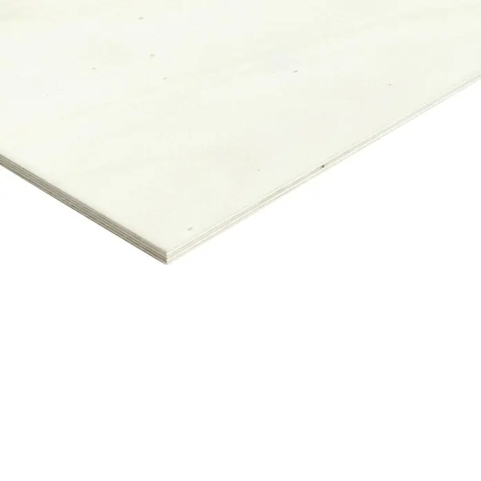 Sperrholzplatte Fixmaß I - Pappel, 1.200 x 600 x 8 mm - Linke Seitenansicht
