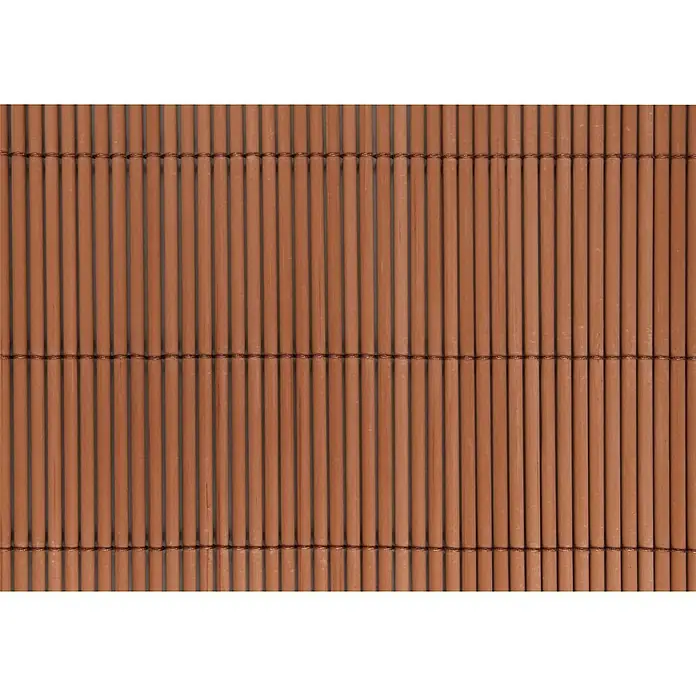 Sichtschutzmatte - 300 x 180 cm, Kunststoff, Braun - Detailaufnahme