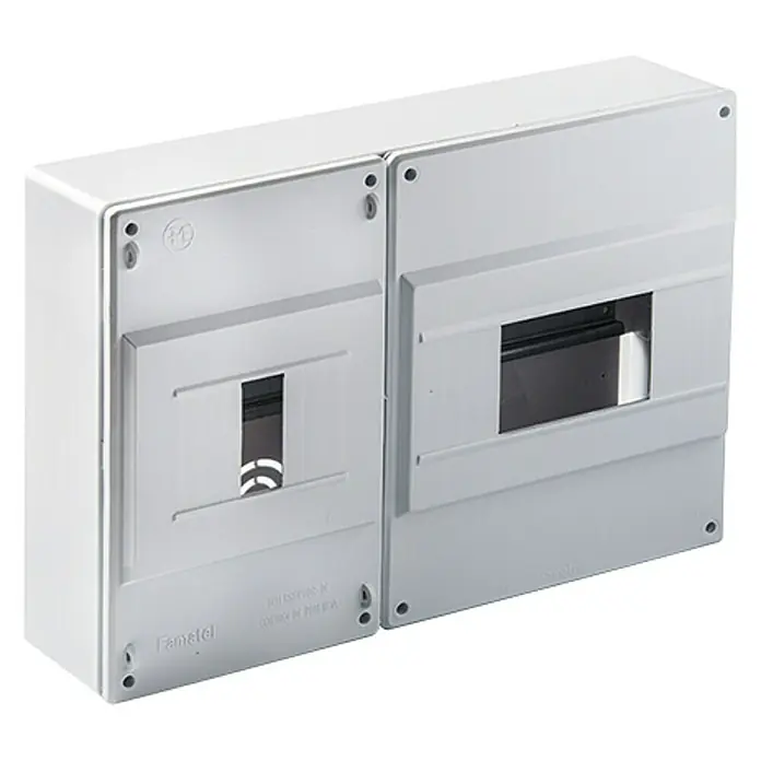 Famatel Cuadro eléctrico de superficie ICP32 - 1 ud., Número de módulos: 8 ud., IP40