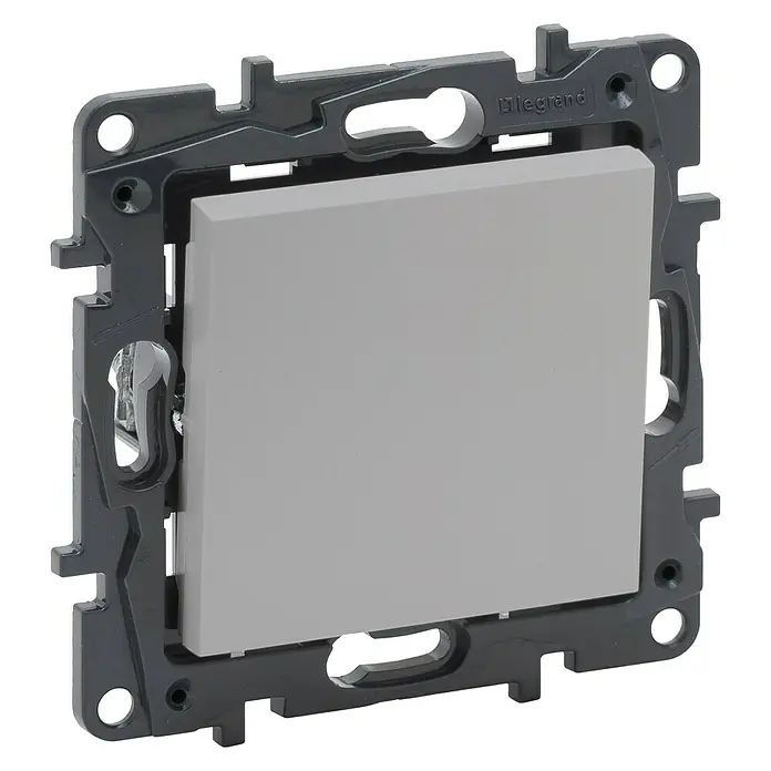 Legrand Niloé Step Conmutador - Aluminio, Montaje en la pared, IP44