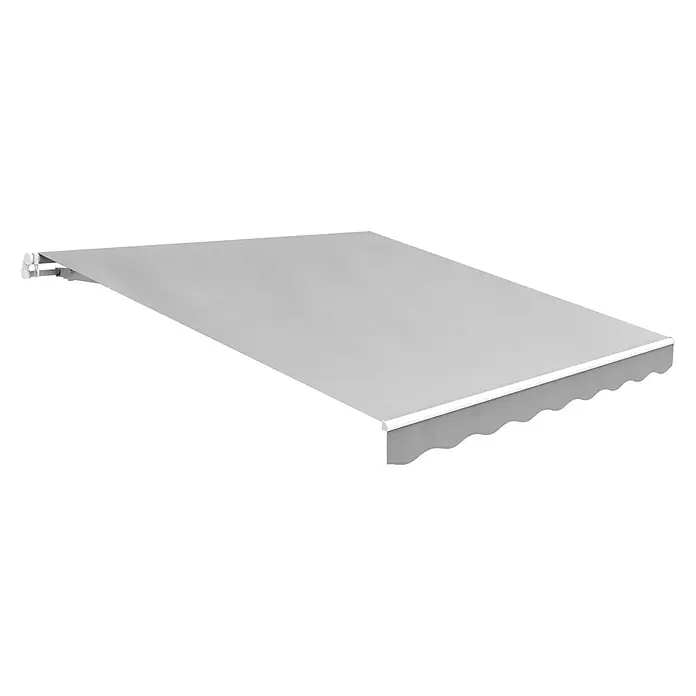 SmartSun Toldo de brazos articulados Easy Lite - Gris piedra, Ancho: 3 m, Caída: 2 m
