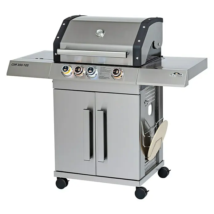 Kingstone KMS Gasgrill Cliff 350-I ES - Anzahl Brenner: 3, Hauptgrillfläche: 59 x 45 cm, 13,5 kW