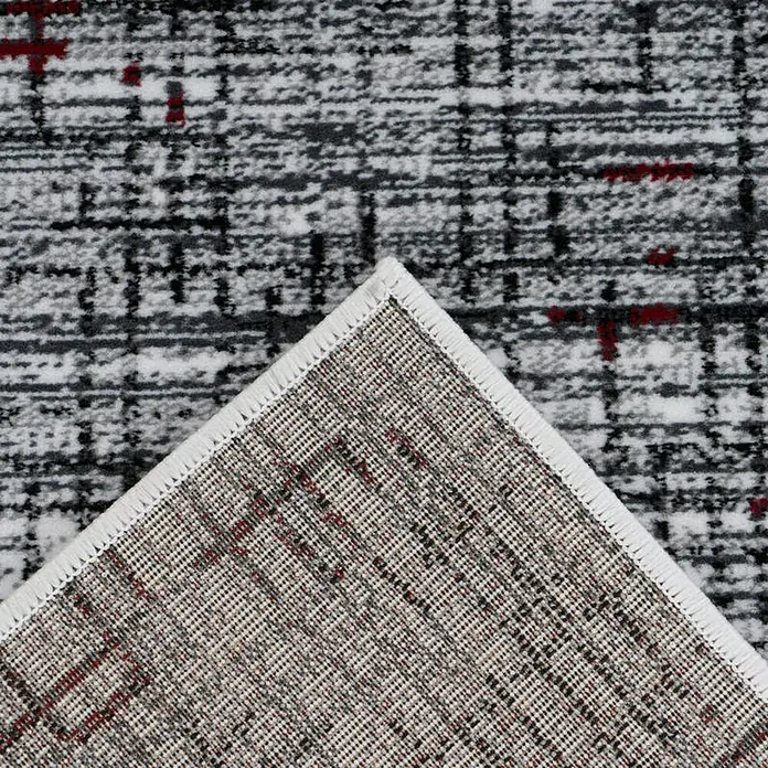 Kayoom Kurzflorteppich Vancouver - Multi, 290 x 200 cm, 100 % Polypropylen - Detailaufnahme