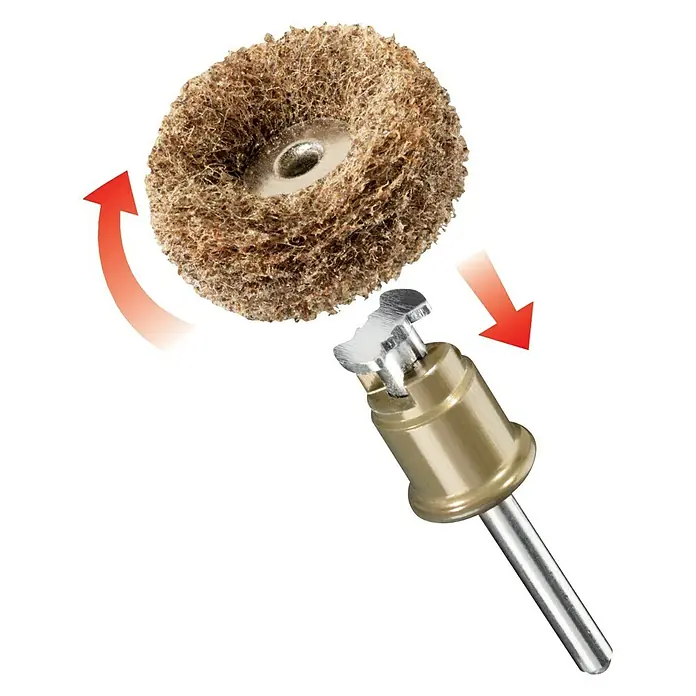 Dremel EZ SpeedClic Feinschleifscheibe 511 S - 28 mm, 2 Stk. - Detailaufnahme