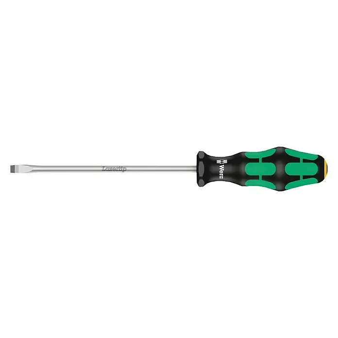 Wera Kraftform Plus Odvijač 334 - Širina oštrice: 6,5 mm, Duljina oštrice: 150 mm - Pogled sprijeda
