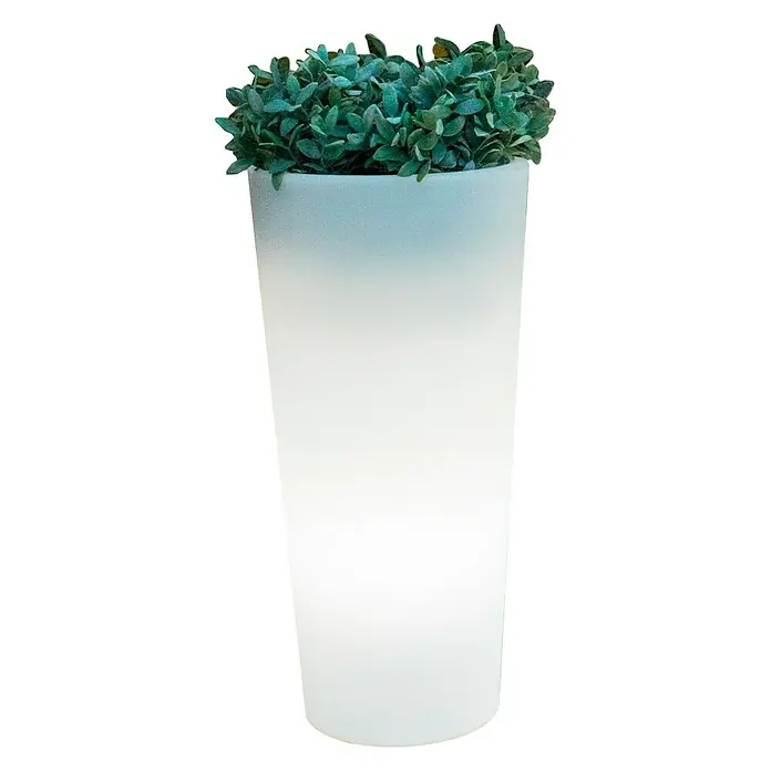 New Garden Maceta LED Ficus 60 - Altura: 60 cm, Polietileno