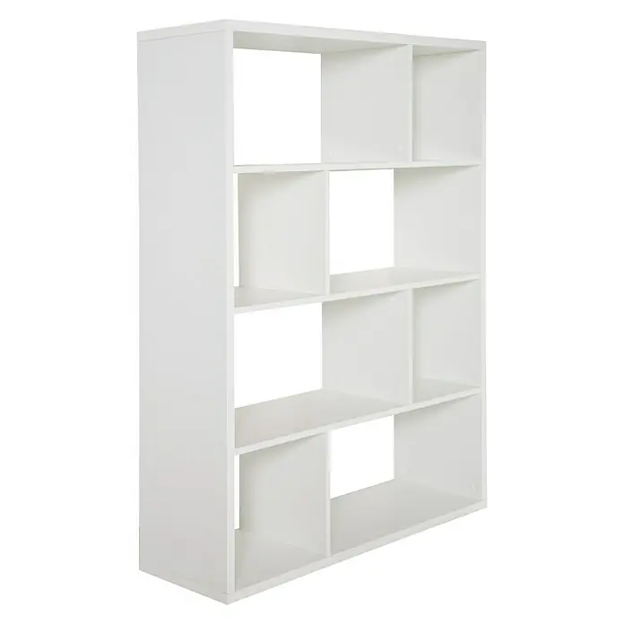 Phönix Toronto Regal - L x B x H: 32,5 x 105 x 139 cm, Weiß - Rechte Seitenansicht