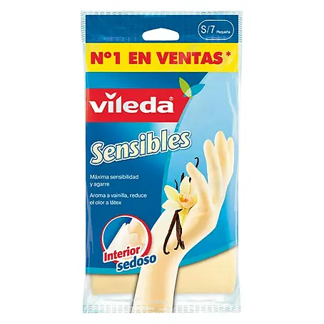 Vileda  Guantes domésticos sensibles