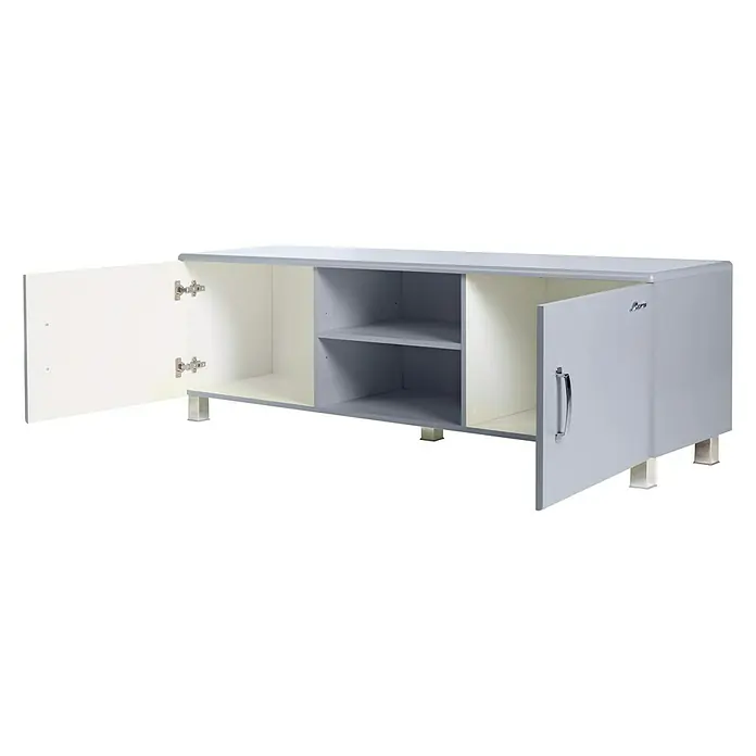 Phönix Miami Lowboard - L x B x H: 43 x 160 x 52 cm, Grau - Anwendungsbeispiel