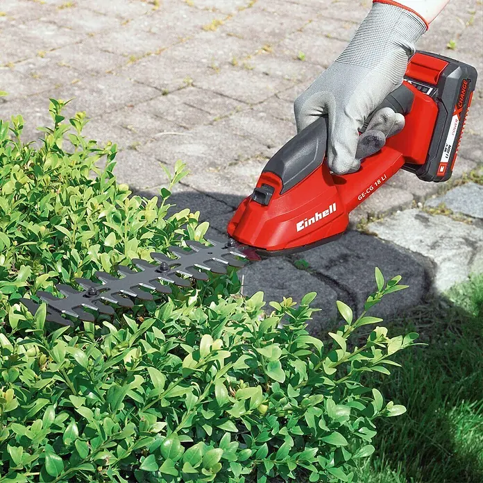 Einhell Power X-Change Akku-Gras- & Strauchschere GE-CG 18 Li-Solo - 18 V, Li-Ionen, Ohne Akku, 100 mm - Anwendungsbeispiel