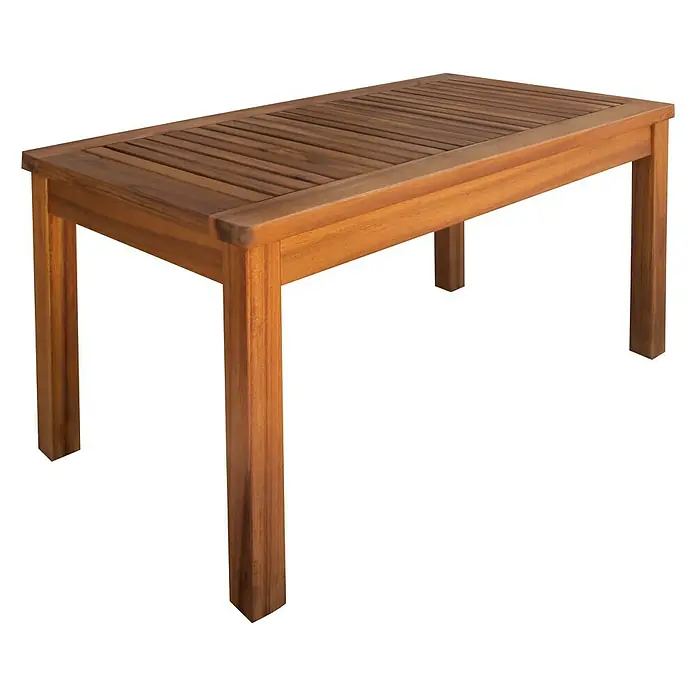 Sunfun Komplet vrtnog namještaja Diana - 4-dij., Akacija, Prirodno smeđa-siva