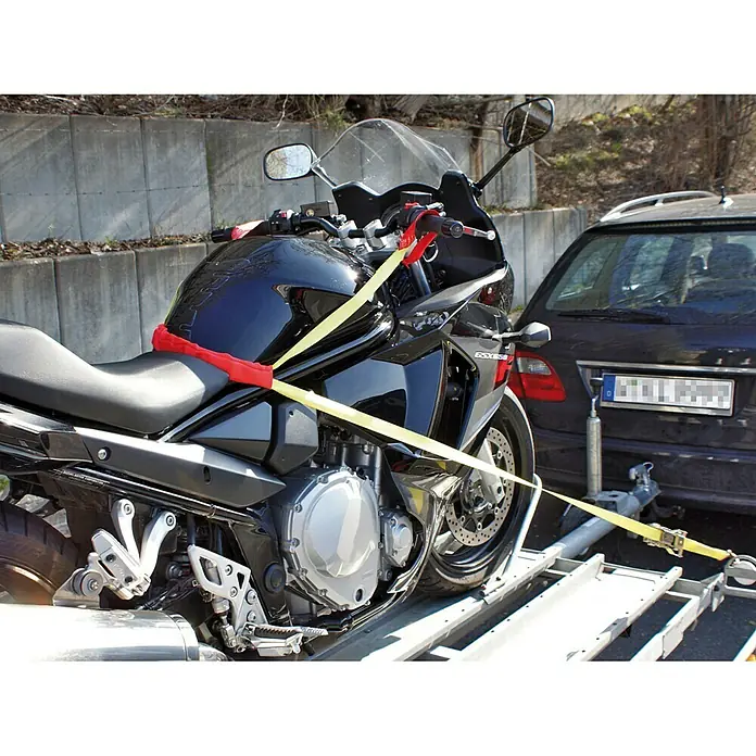 LAS Spanngurtsystem - Geeignet für: Motorräder, 6 -tlg. - Anwendungsbeispiel