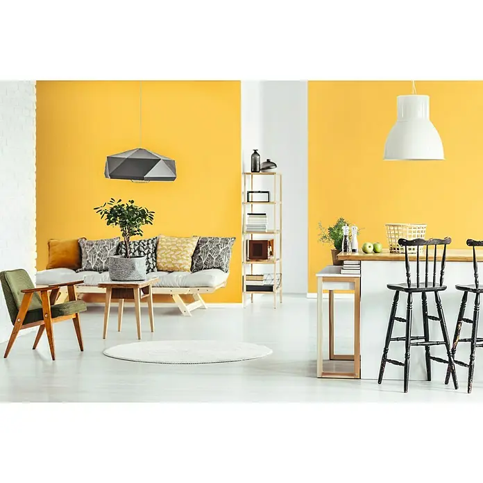 SCHÖNER WOHNEN-Farbe Wandfarbe Trendfarbe - Honey, 1 l, Matt, Konservierungsmittelfrei